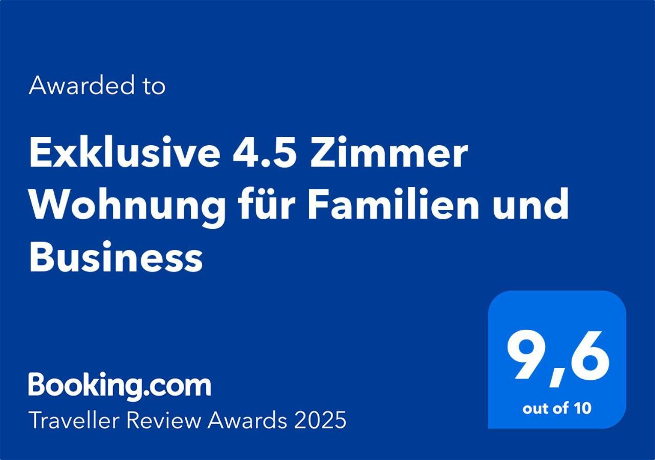 Exklusive 4.5 Zimmer Wohnung Fuer Familien Und Business 에스첸즈 외부 사진
